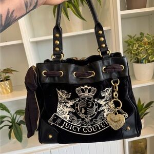 Vintage Juicy Couture Velour Daydreamer Bag